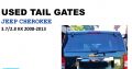 Jeep Cherokee 3.7/2.8 KK 2008-13 used tailgates for sale