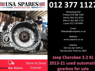Jeep Cherokee 3.2 KL 2013-21 used auto gearbox for sale