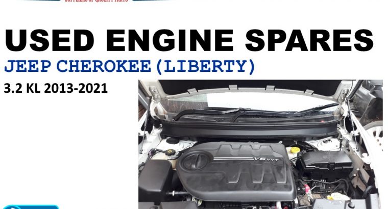 Jeep Cherokee 3.2 KL 2013-21 used petrol engine spares for sale