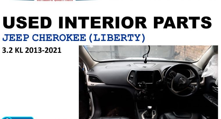 Jeep Cherokee 3.2 KL 2013-21 used interior parts for sale