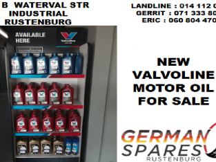 New Valvoline motor oil for sale