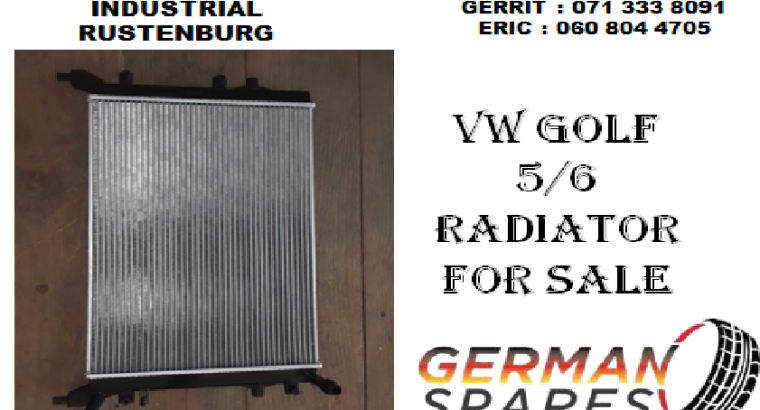 Vw Golf 5/6 radiator for sale