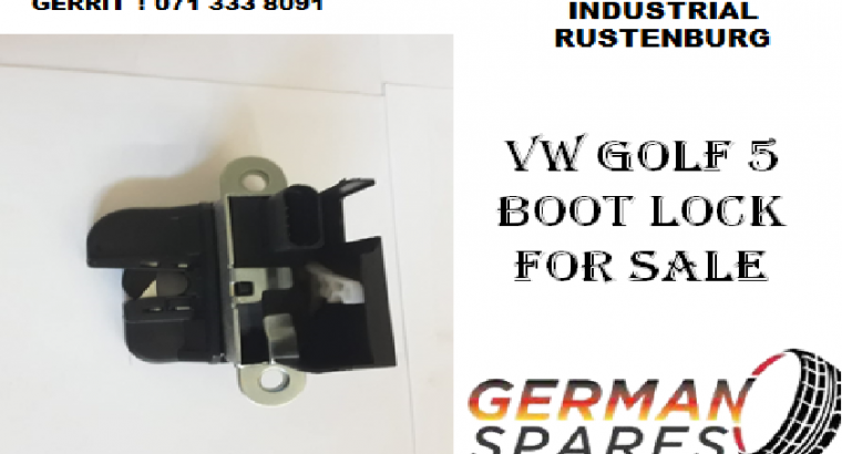 Vw Golf 5 boot lock for sale