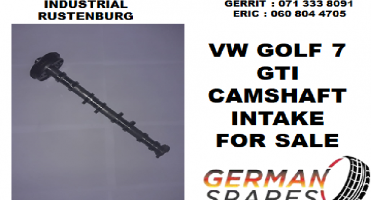 Vw Golf 7 GTI camshaft intake for sale