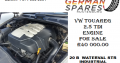 Vw Touareg 2.5 TDI Engine for sale