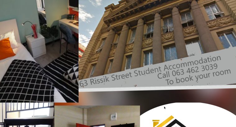 Student Accommodation in Johannesburg for next year