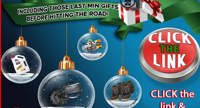 Christmas Special at Modimolle Spares! Limited Time Offer!