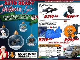 Christmas Special at Downtown Spares!