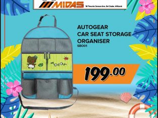 AutoGear Car Seat Storage Organiser ONLY R199 at Midas Witbank!