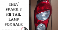 Chev Spark 3 RH tail lamp for sale
