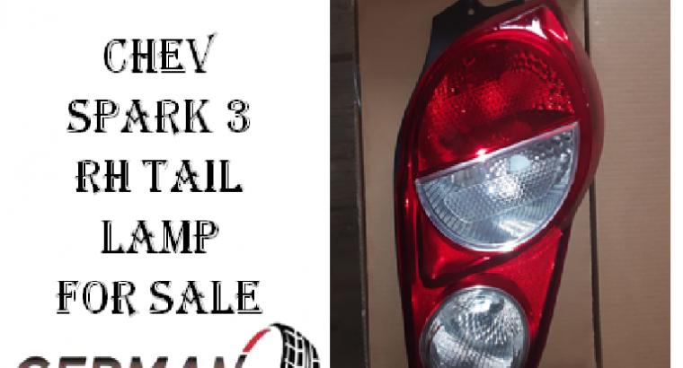 Chev Spark 3 RH tail lamp for sale