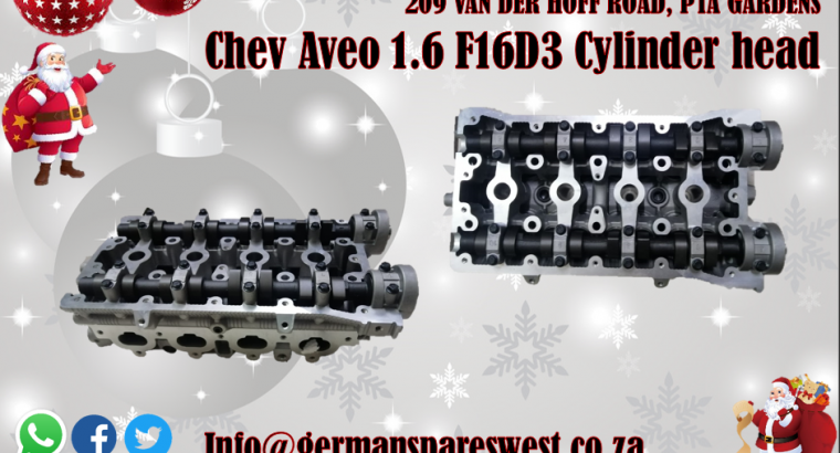 Chev Aveo F16D3 Cylinder head