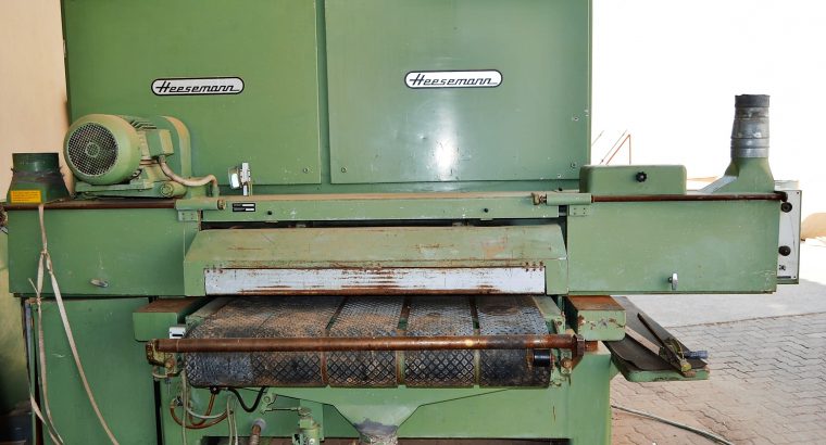 Cross & Longitudinal Widebelt Sanding Machine, HEESEMANN, 1300mm