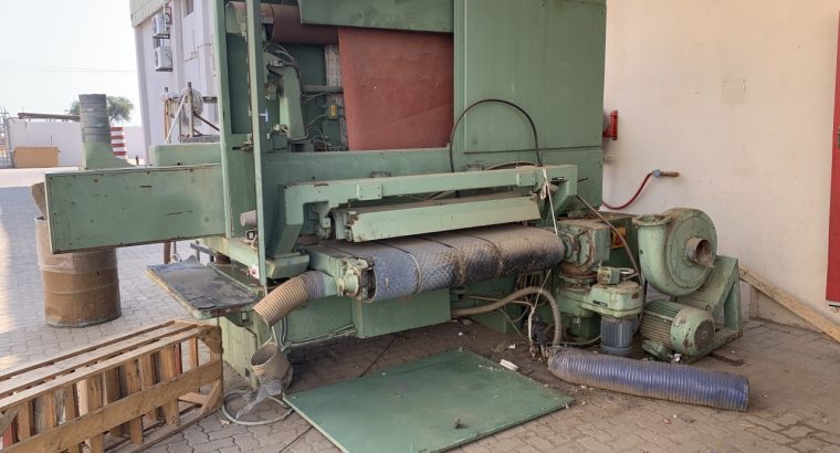 Cross & Longitudinal Widebelt Sanding Machine, HEESEMANN, 1300mm