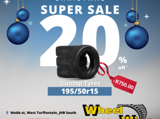 December Specials Wheel Wise Kliprivier!