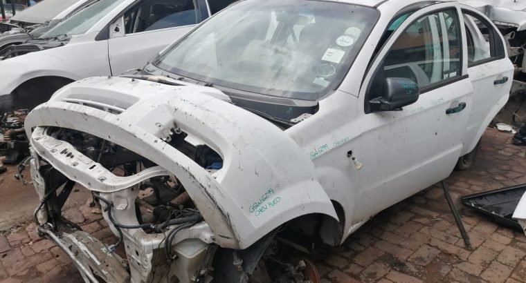 Chev Aveo 1.6 2012 Used spare parts for sale – Engine sold