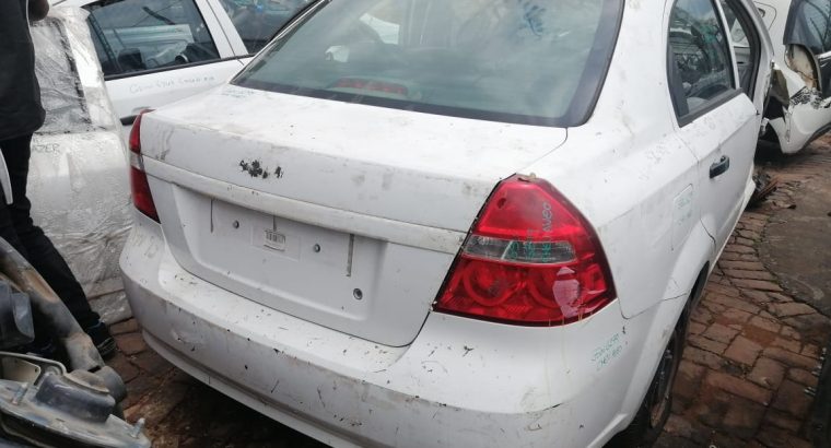 Chev Aveo 1.6 2012 Used spare parts for sale – Engine sold