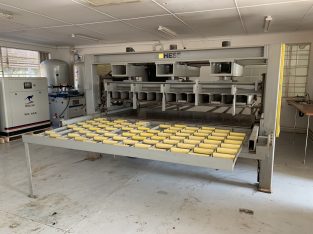 Laminating Press, HESS, Hot, 2.500 x 1.300mm, Half Automatic