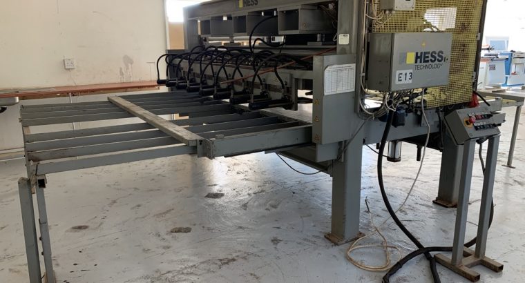 Laminating Press, HESS, Hot, 2.500 x 1.300mm, Half Automatic