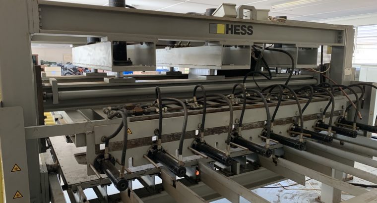 Laminating Press, HESS, Hot, 2.500 x 1.300mm, Half Automatic