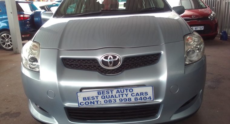 2008 Toyota Auris 1.8 Engine Capacity with Manuel Transmission, C