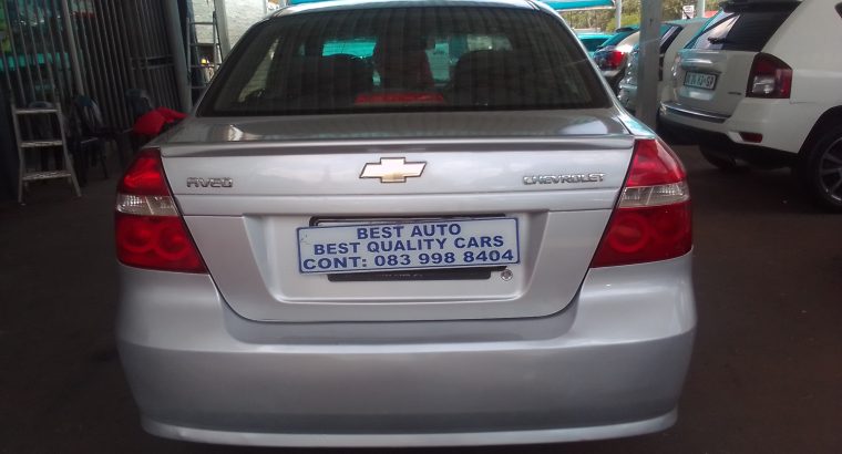 2013 Chevrolet Aveo 1.6 Engine Capacity with Manuel Transmission