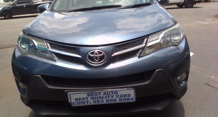 2014 Toyota RAV4 2.2 Engine Capacity with Manuel Transmission,