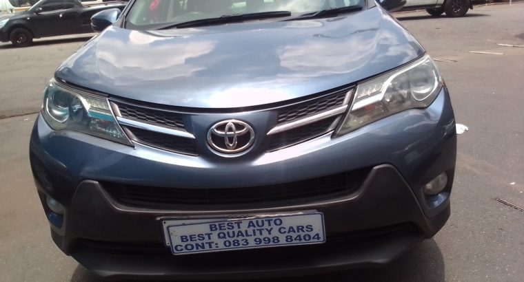 2014 Toyota RAV4 2.2 Engine Capacity with Manuel Transmission,