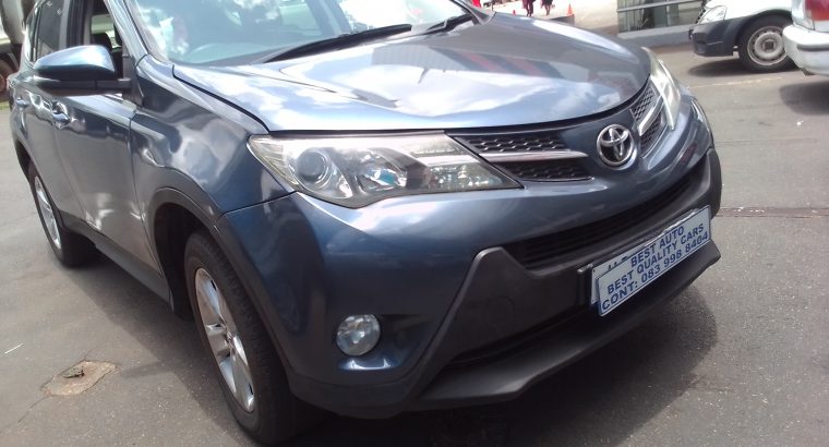 2014 Toyota RAV4 2.2 Engine Capacity with Manuel Transmission,