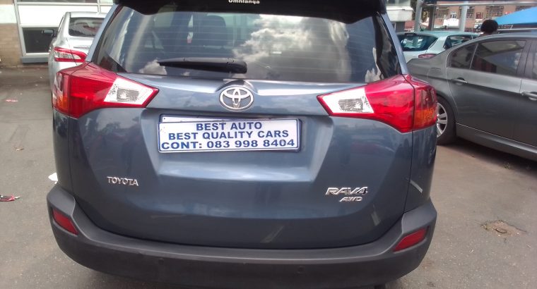 2014 Toyota RAV4 2.2 Engine Capacity with Manuel Transmission,