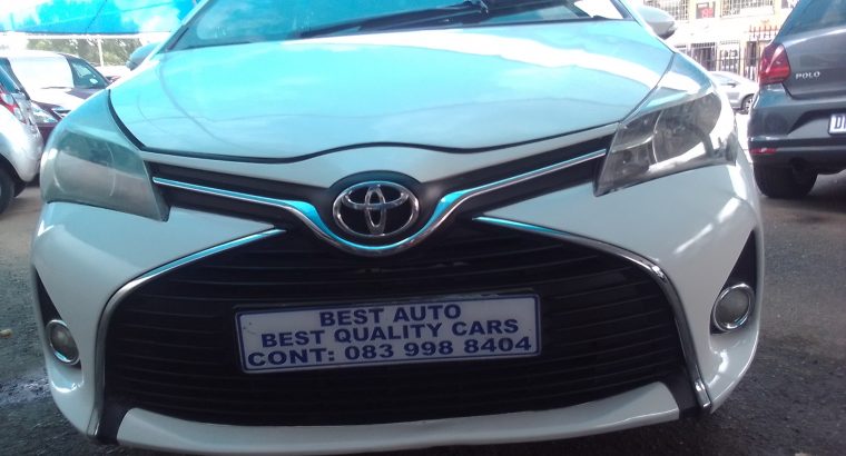 2016 Toyota Yaris 1.3 Engine Capacity with Manuel Transmission, E