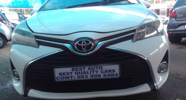 2016 Toyota Yaris 1.3 Engine Capacity with Manuel Transmission, E