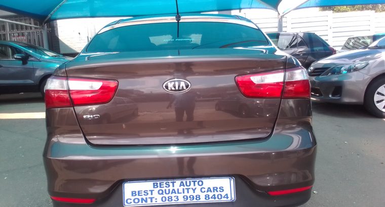 2015 Kia Rio 1.4 Engine Capacity Sedan with Manuel Transmission,