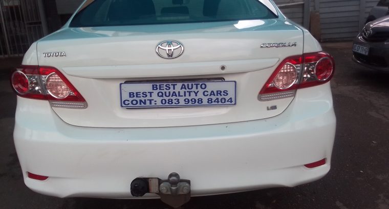 2011 Toyota Corolla 1.6 Engine Capacity Professional with Manuel