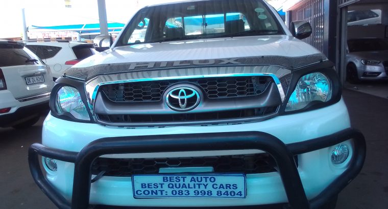 2010 Toyota Hilux 2.5 Engine Capacity Single Cab D4D with Manuel