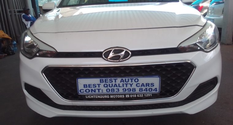 2017 Hyundai i20 1.4 Engine Capacity Fluid with Manuel Transmissi