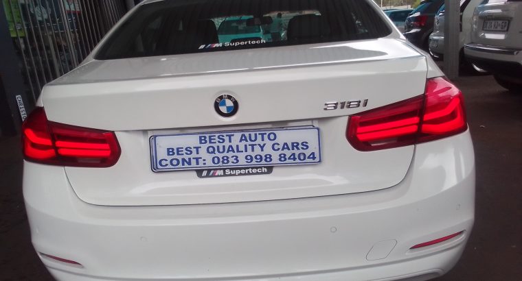 2018 BMW 318i Engine Capacity F-30 with Automatic Transmission, E