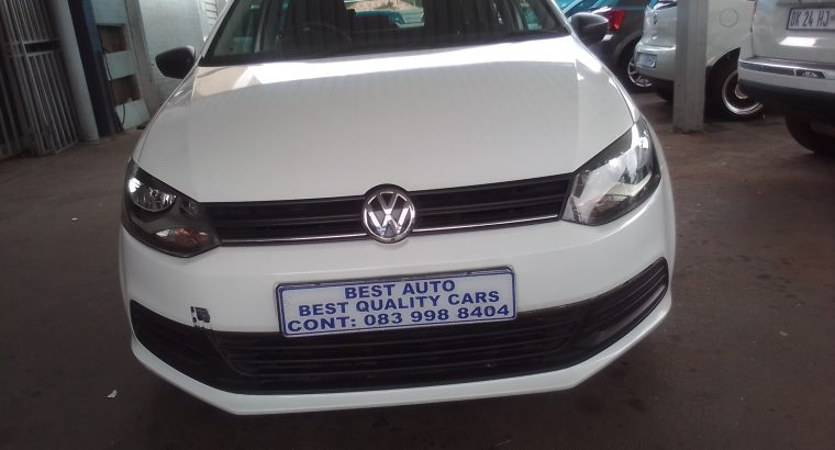 2019 VW Polo Vivo 1.4 Engine Capacity with Manuel Transmission, E