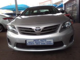 2012 Toyota Corolla 1.3 Engine Capacity with Manuel Transmission,
