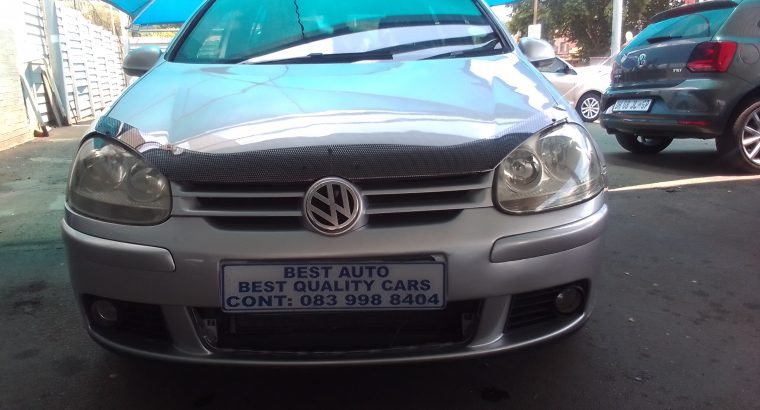 2007 VW Golf 5 2.0 Engine Capacity with Manuel Transmission, Elec