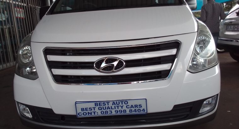 2016 Hyundai H1 2.5 Engine Capacity with Automatic Transmission,