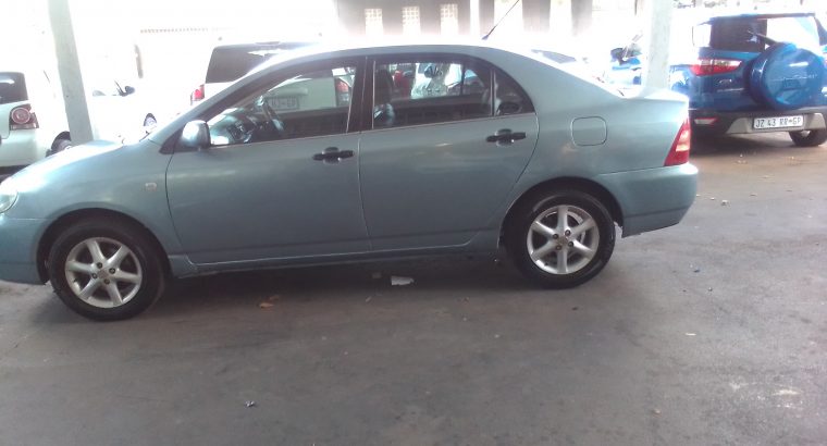 2007 Toyota Corolla 1.6 Engine Capacity with Automatic Transmissi