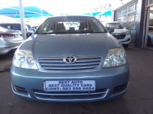 2007 Toyota Corolla 1.6 Engine Capacity with Automatic Transmissi