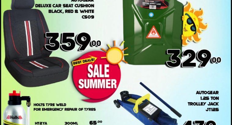 Hot Summer Sale at Kliprivier Auto Spares!