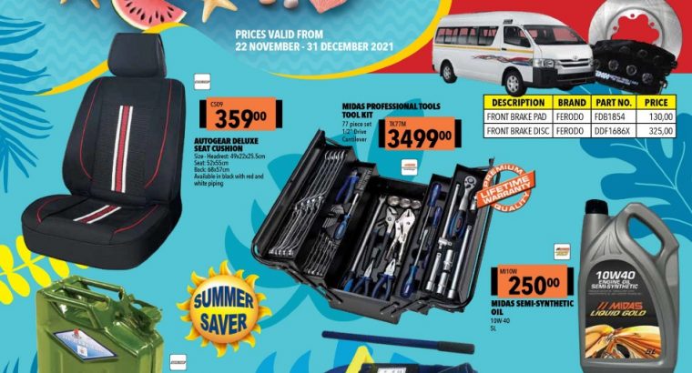 Hot Summer Sale at Middelburg Midas!