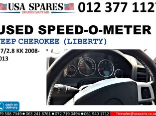 Jeep Cherokee 3.7/2.8 KK 2008-13 used speedometers for sale