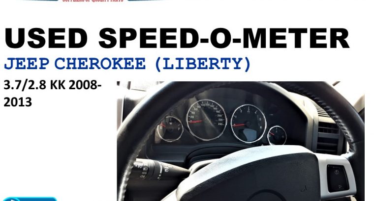 Jeep Cherokee 3.7/2.8 KK 2008-13 used speedometers for sale