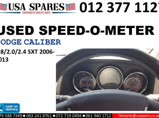 Dodge Caliber 1.8/2.0/2.4 SXT 2006-13 used speedometers for sale