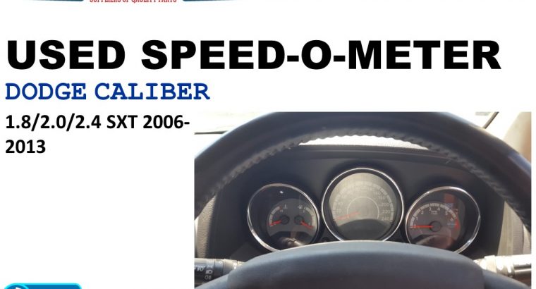 Dodge Caliber 1.8/2.0/2.4 SXT 2006-13 used speedometers for sale