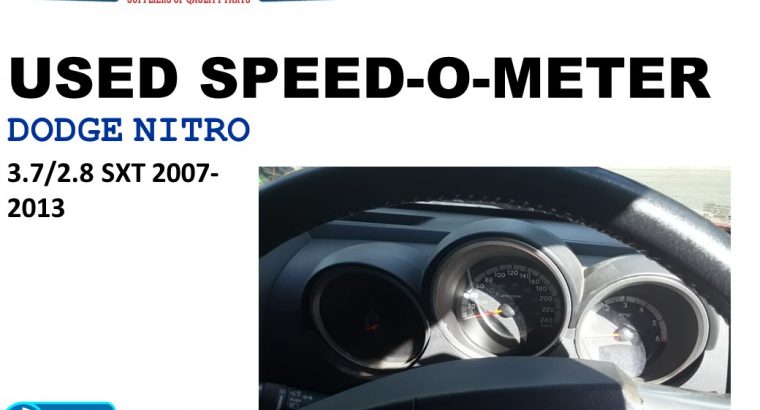 Dodge Nitro 2.8/3.7 SXT 2007-13 used speedometers for sale